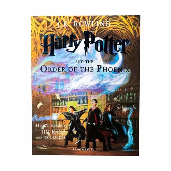 Harry Potter and the Order of the Phoenix The Illustrated Edition back