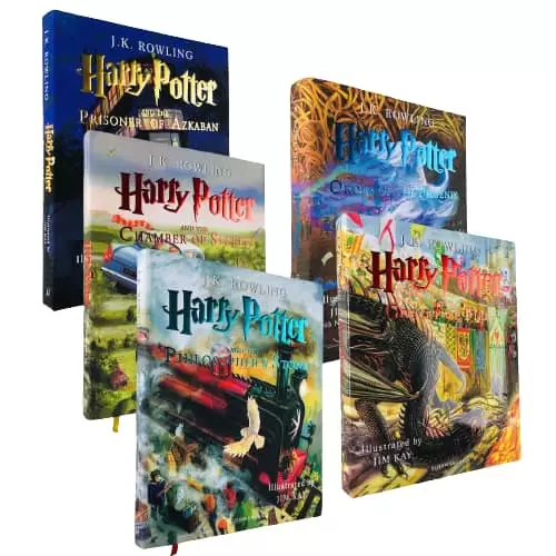 Harry Potter The Illustrated Collection 1-5